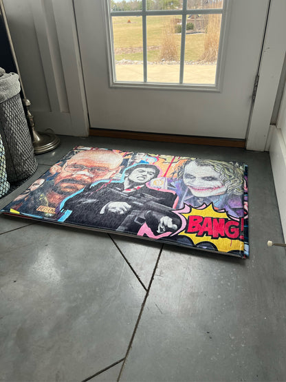 Villains - Signed Collectors Rug