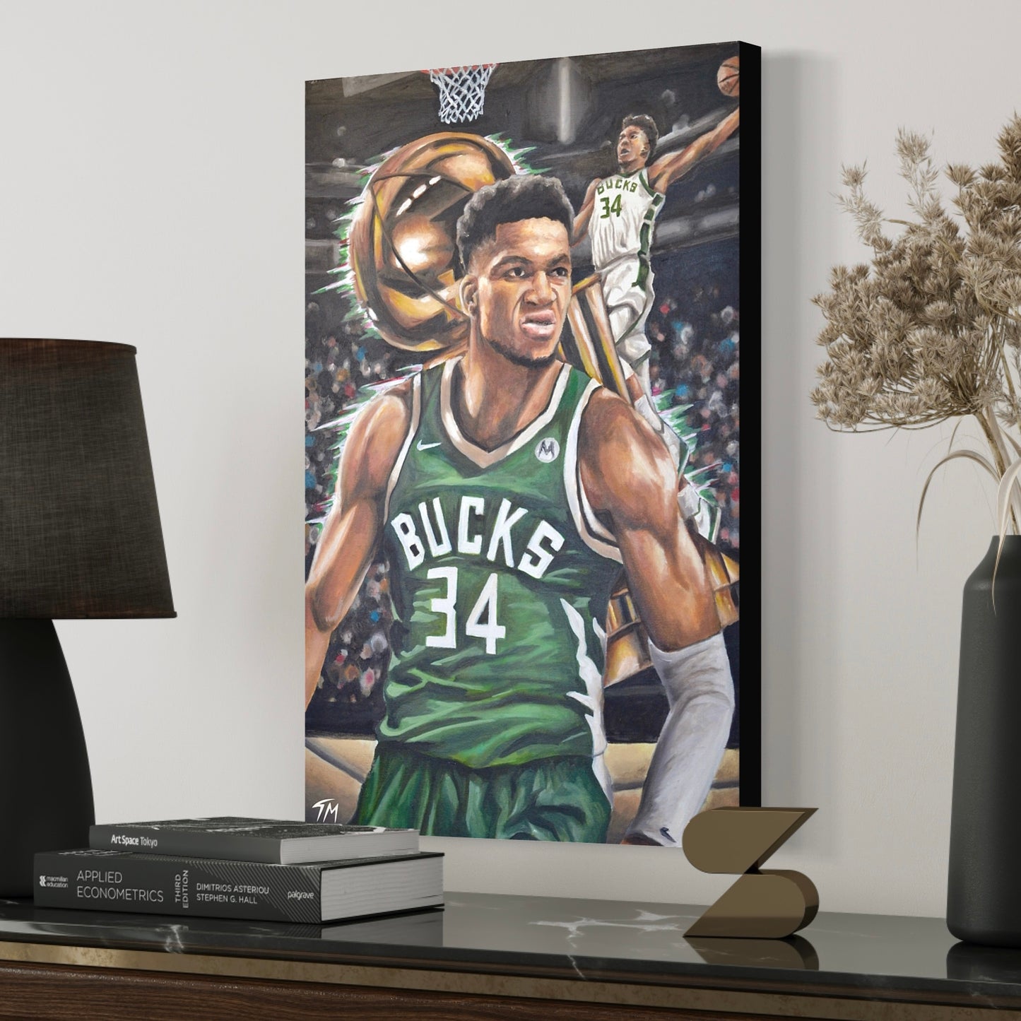 GIANNIS - Canvas - Tommy Manning Art