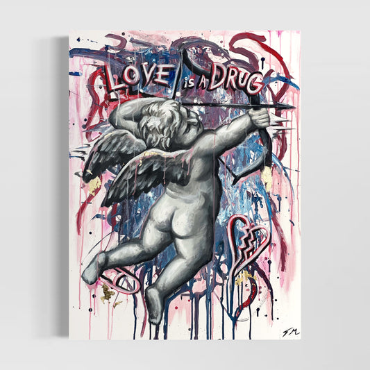 Love Is A Drug - Fine Art Print - Tommy Manning Art
