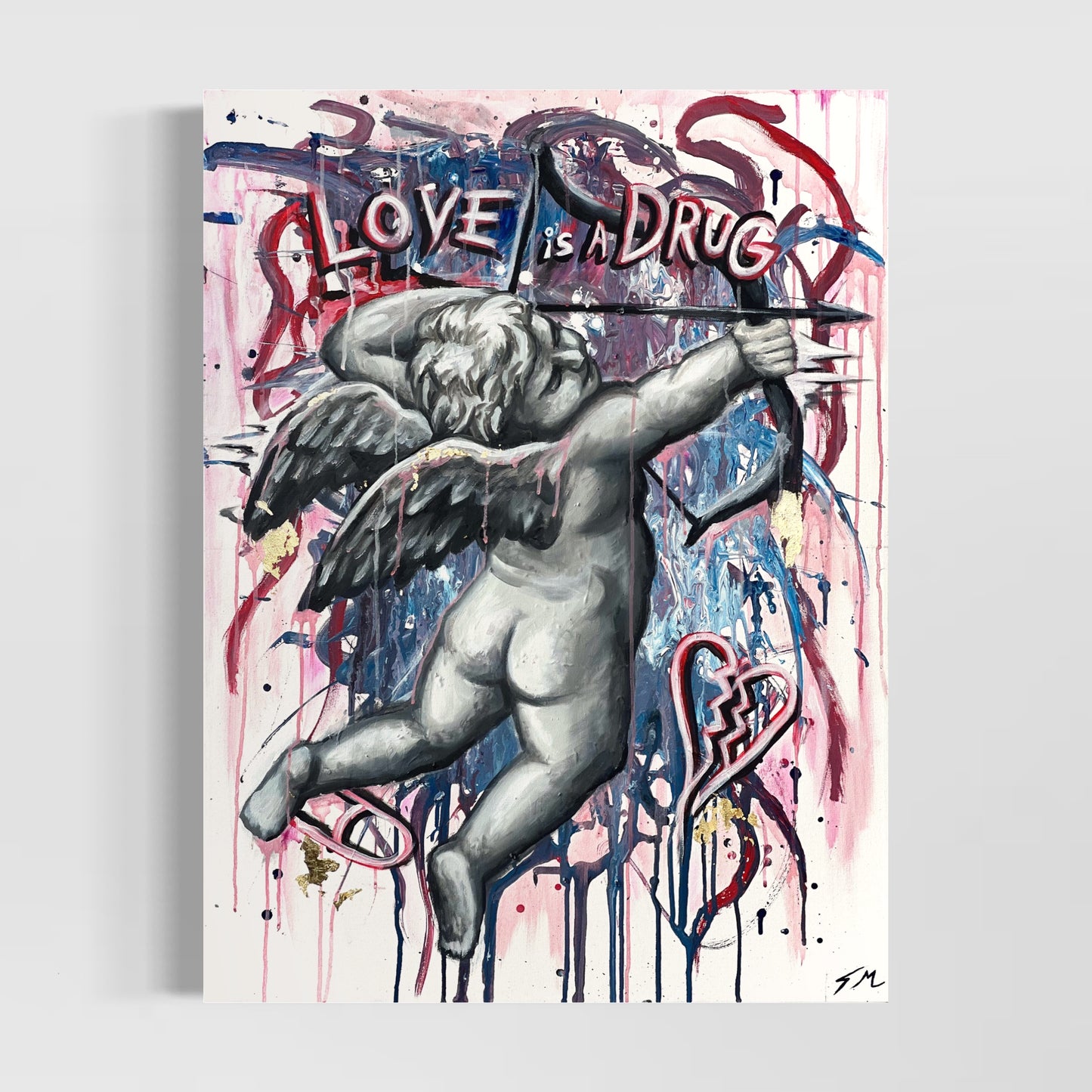 Love Is A Drug - Fine Art Print - Tommy Manning Art