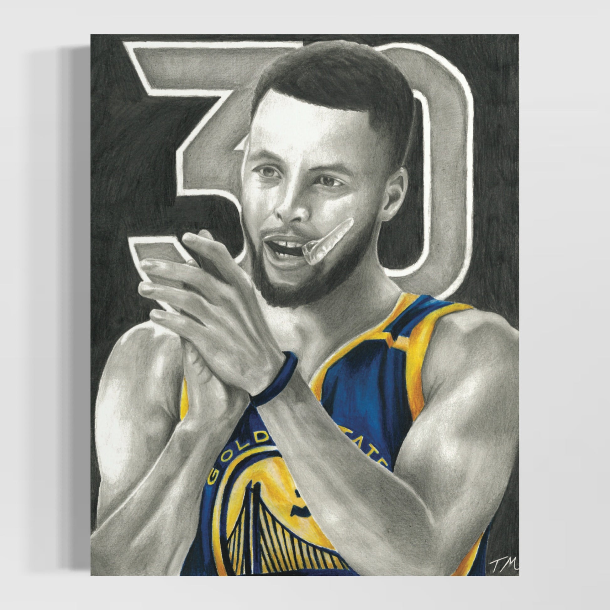 CURRY - Fine Art Print - Tommy Manning Art