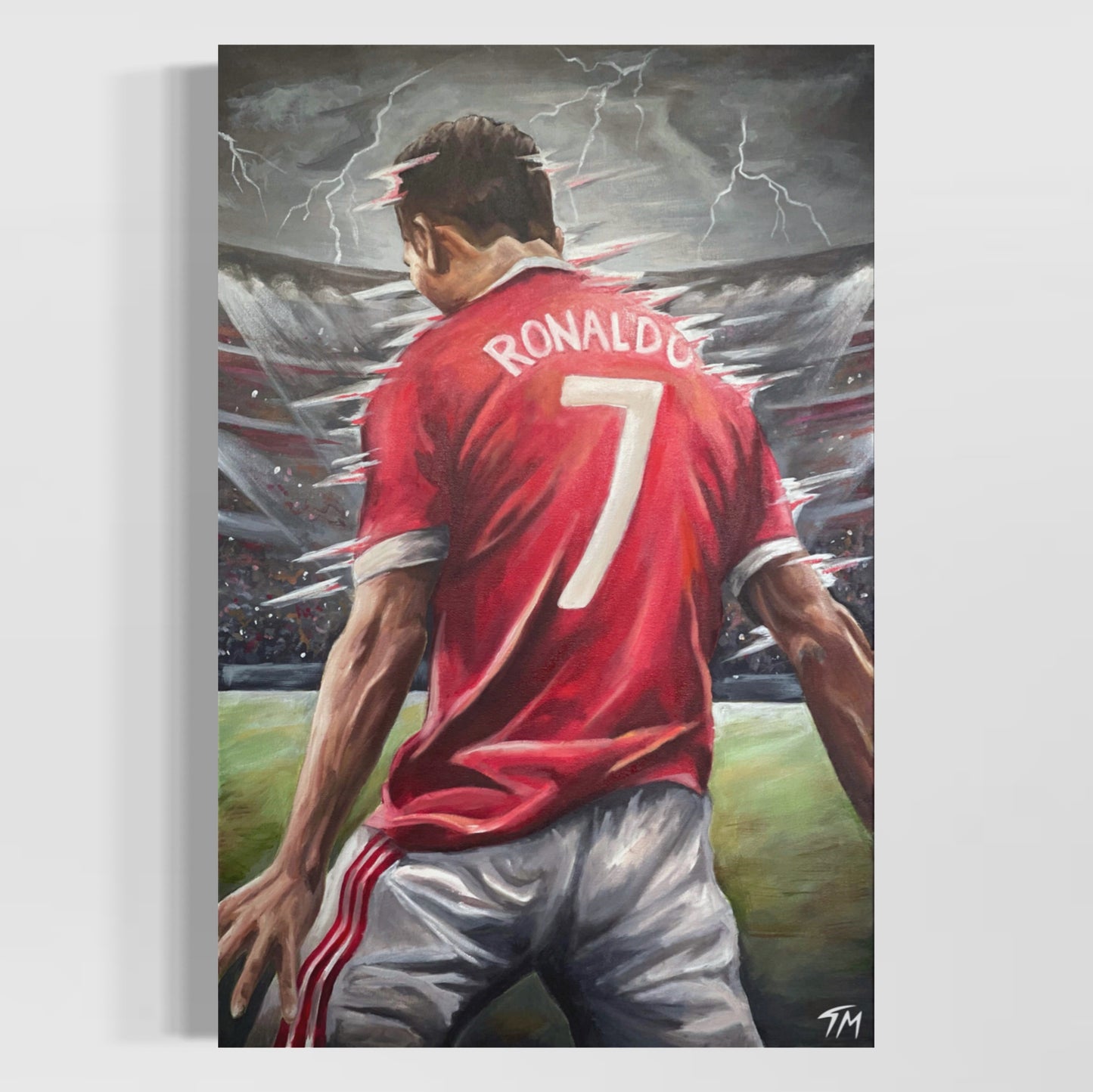 Ronaldo - Fine Art Print - Tommy Manning Art