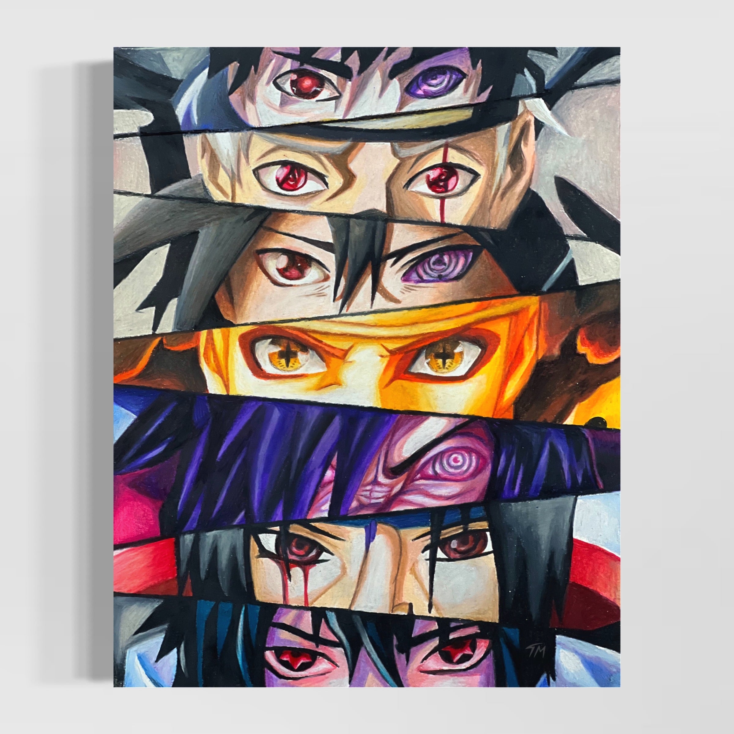 Naruto Poster Wall Art Prints – Tommy Manning Art