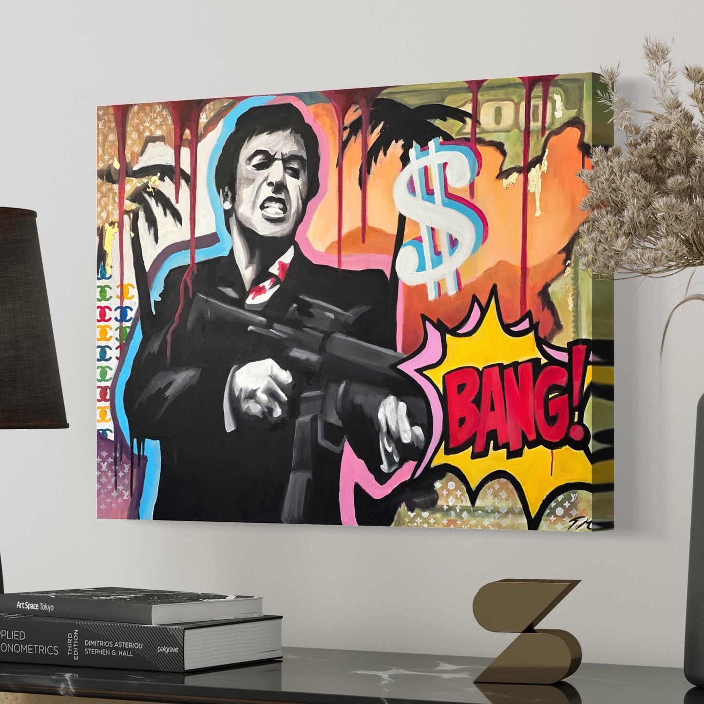 Scarface - Canvas - Tommy Manning Art