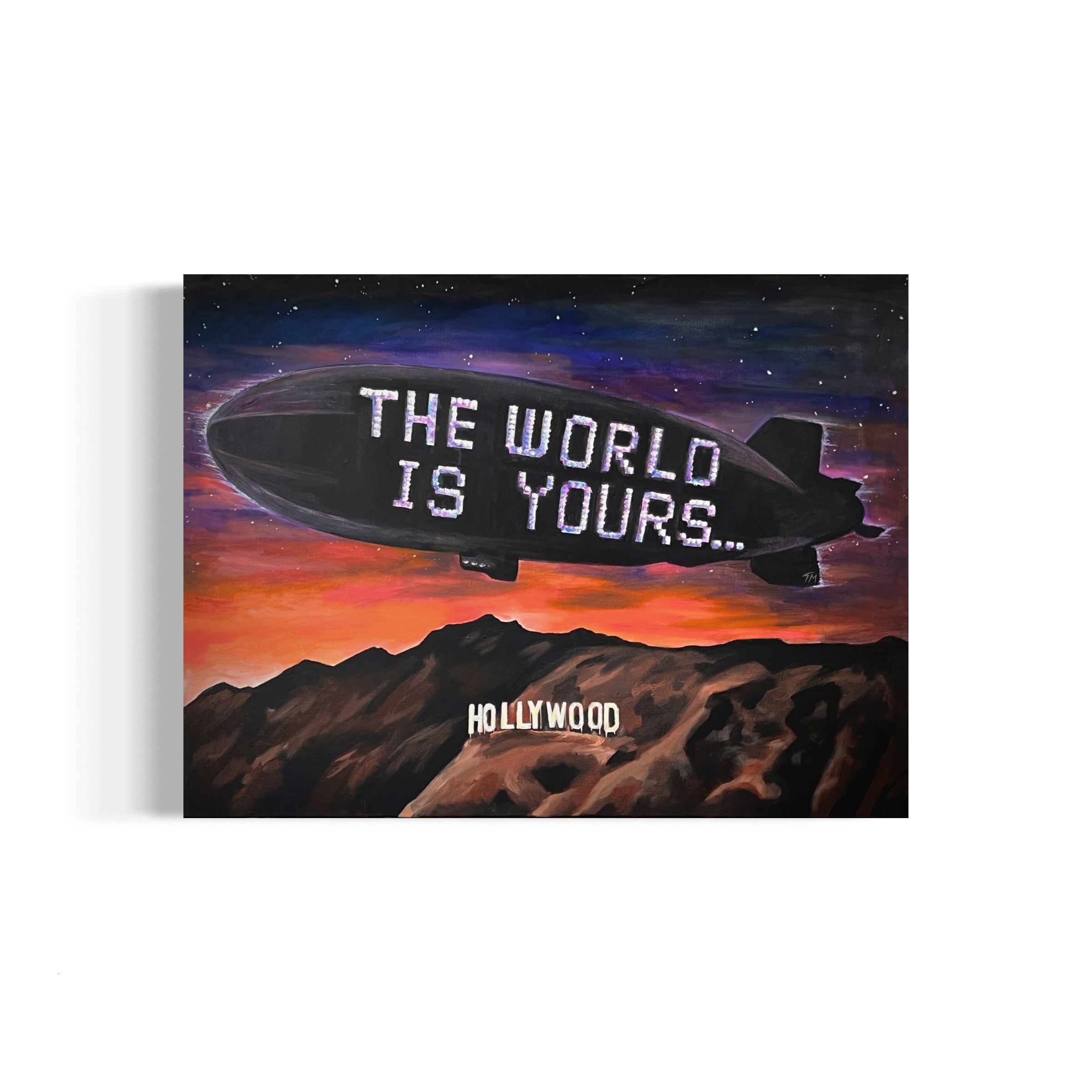 Nas The World Is Yours Poster Wall Art Prints Tommy Manning Art