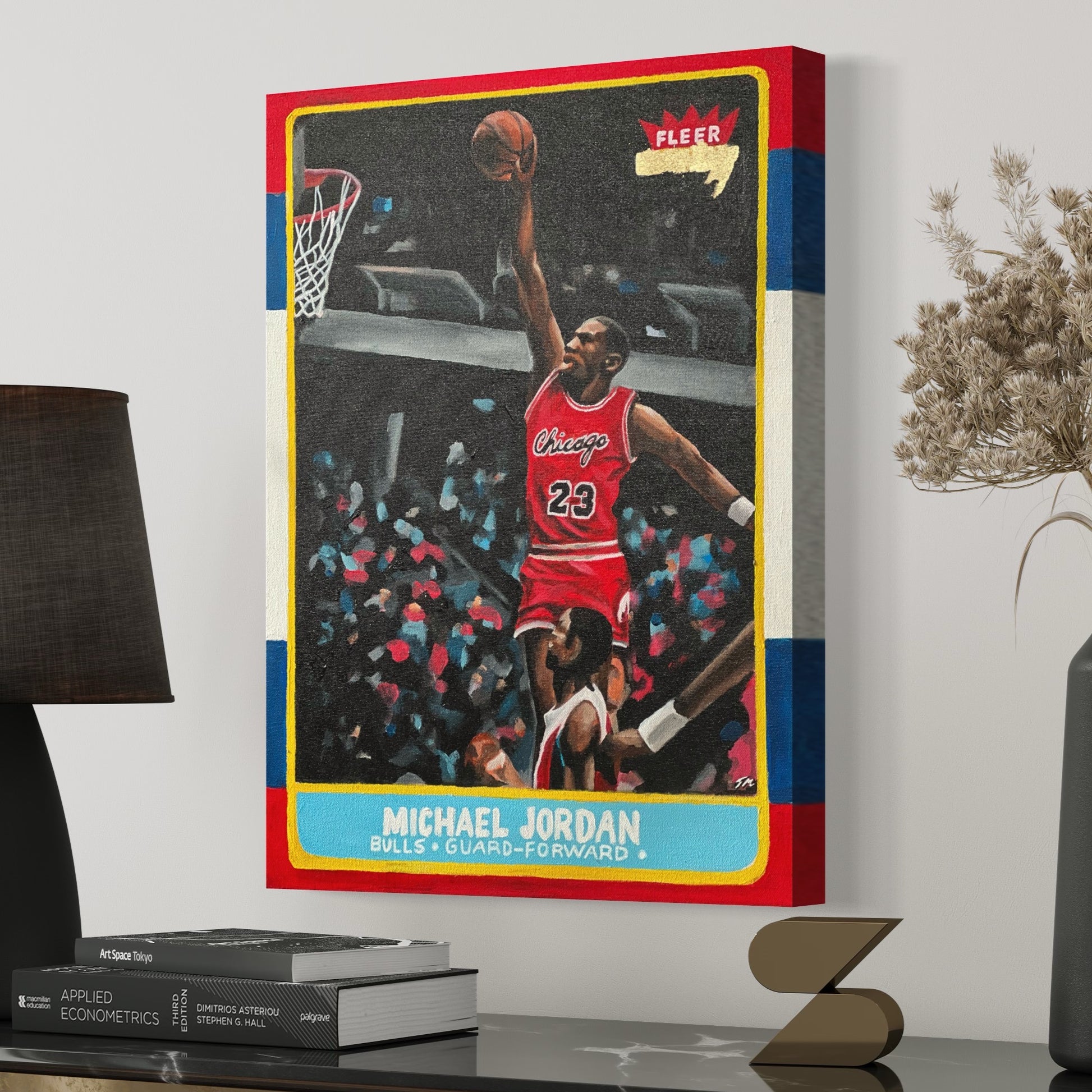 Rookie MJ - Canvas - Tommy Manning Art