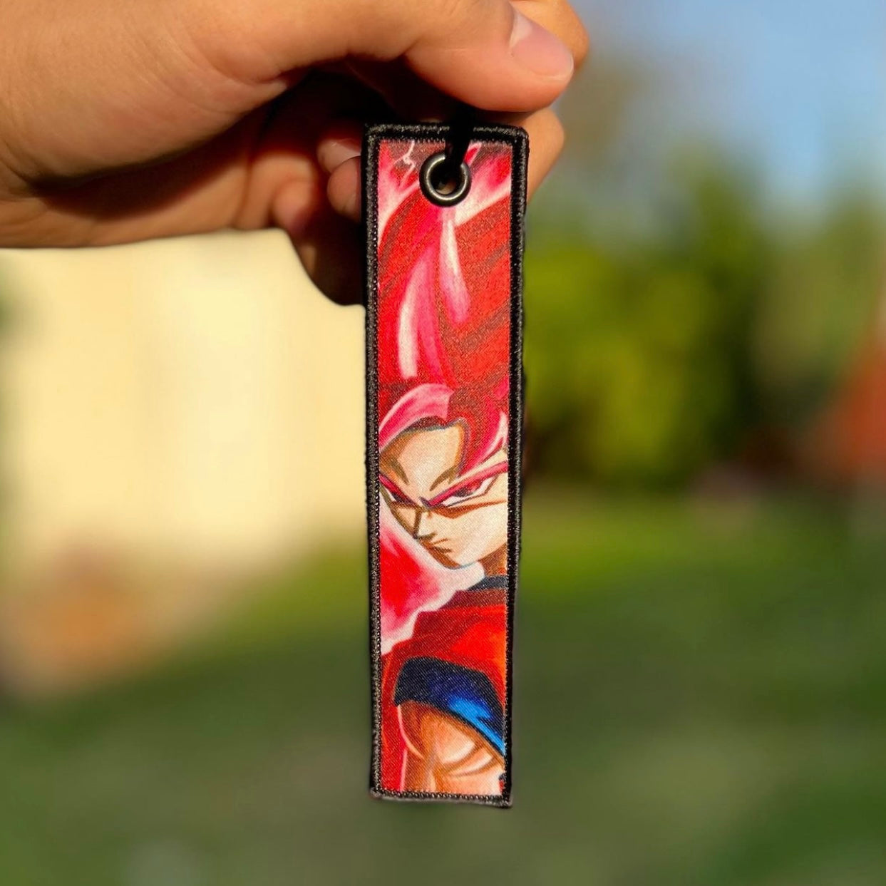 RED DBZ - Keychain - Tommy Manning Art