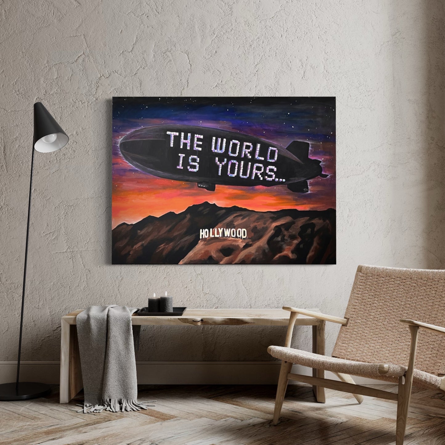 The World Is Yours - Fine Art Print - Tommy Manning Art