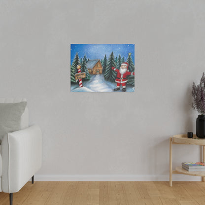 North Pole - Canvas - Tommy Manning Art