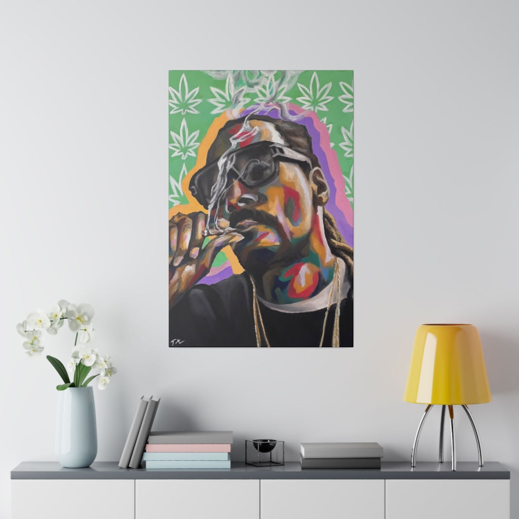 Snoop Dogg - Canvas - Tommy Manning Art