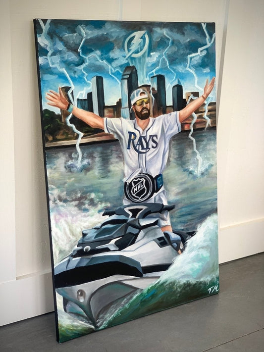 Alex Killorn - Original Painting - Tommy Manning Art