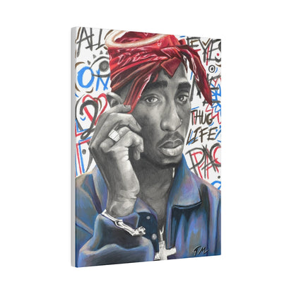 2 Pac - Canvas - Tommy Manning Art