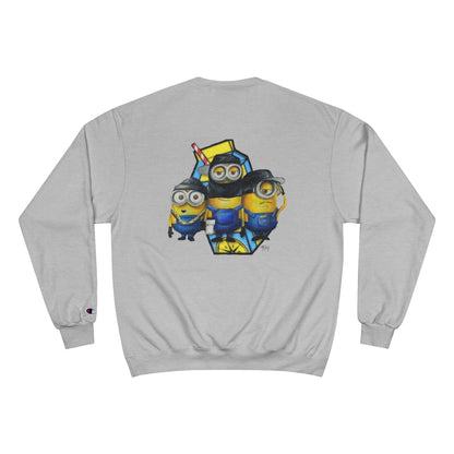 MXNIONS - Champion Crewneck (Double Sided) - Tommy Manning Art