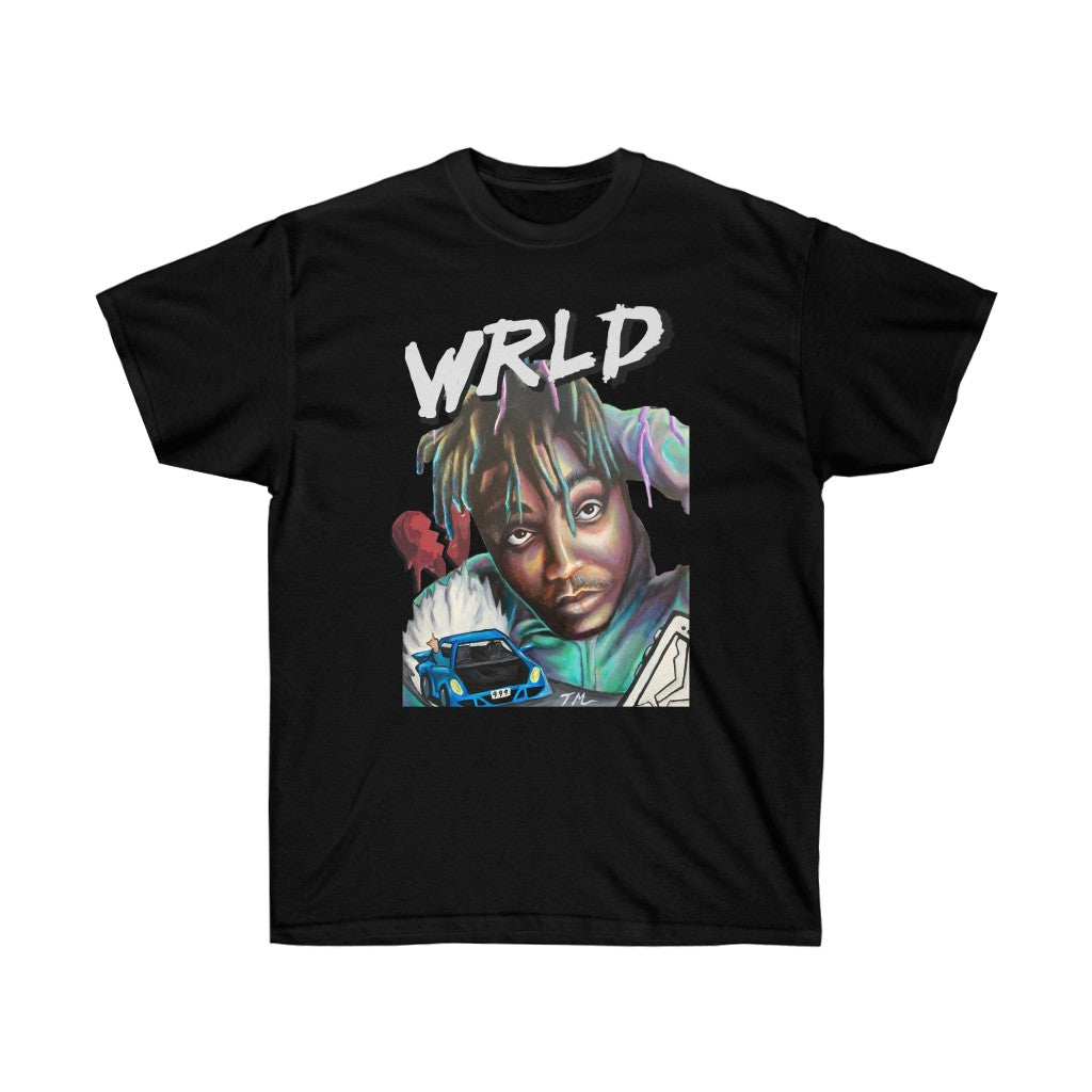 WRLD - T-Shirt - Tommy Manning Art