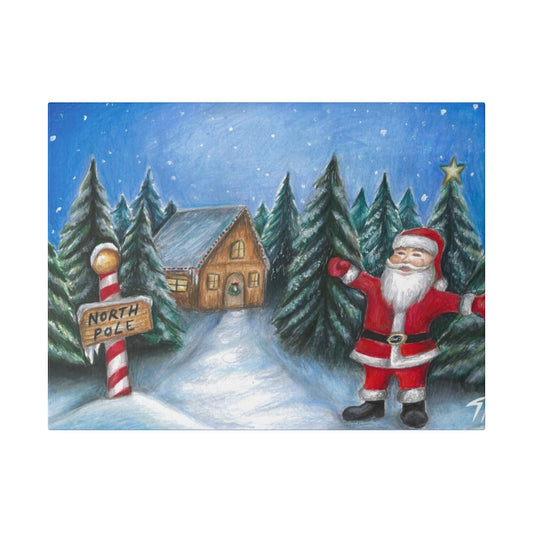 North Pole - Canvas - Tommy Manning Art