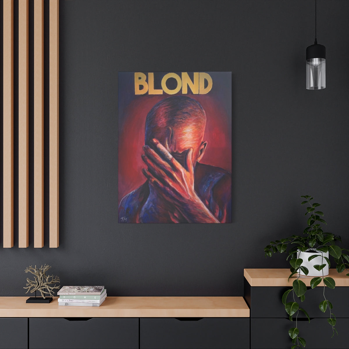 Blonde - Canvas - Tommy Manning Art