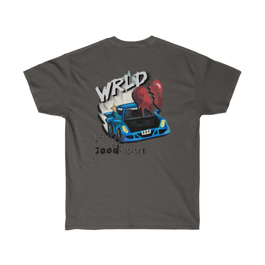 WRLD - Tee-Shirt (Double Sided) - Tommy Manning Art
