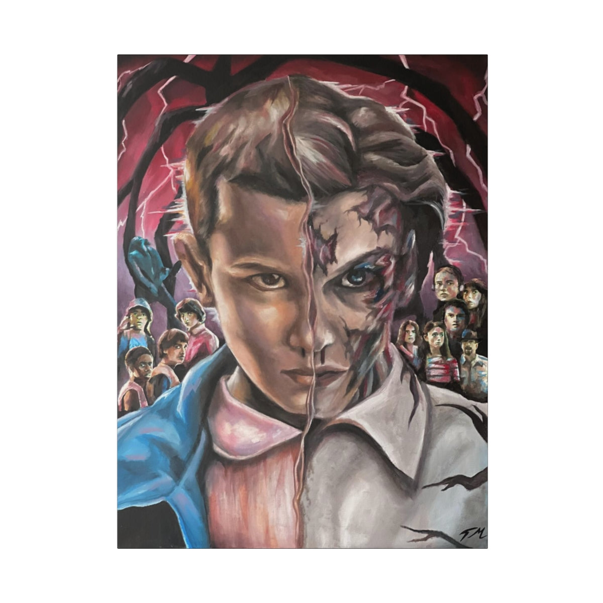 Stranger - Canvas - Tommy Manning Art