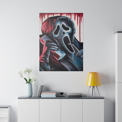 Ghostface - Canvas - Tommy Manning Art