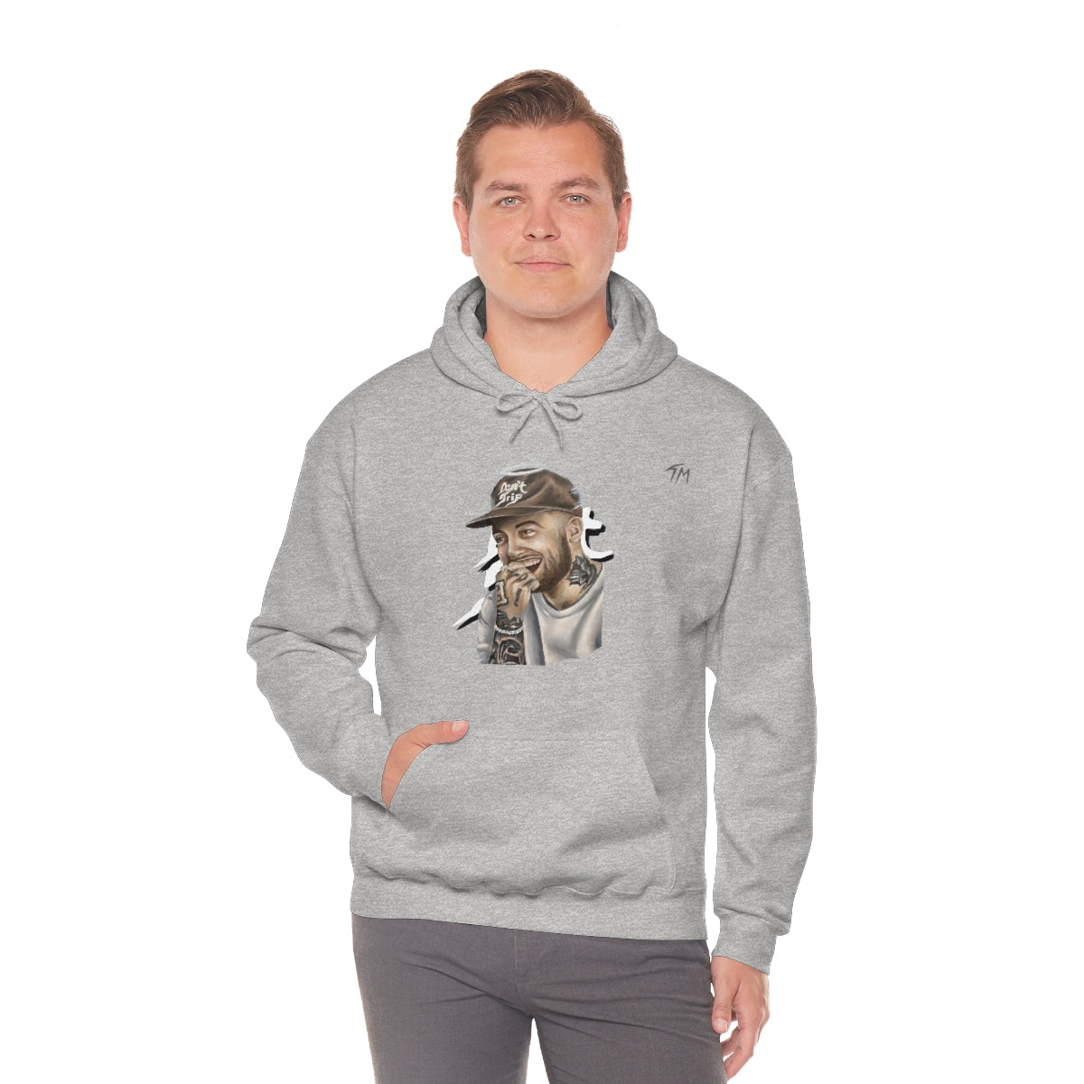 Mac miller grey discount hoodie