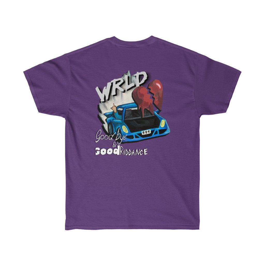 WRLD - Tee-Shirt (Double Sided) - Tommy Manning Art