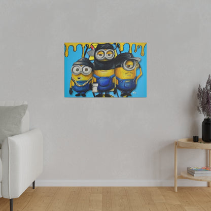 RICH MINION - Canvas - Tommy Manning Art