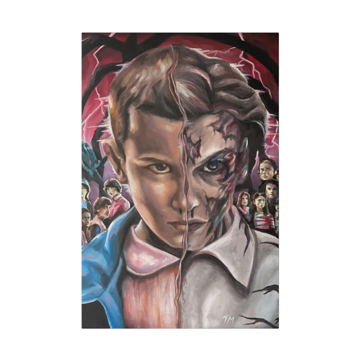 Stranger - Canvas - Tommy Manning Art