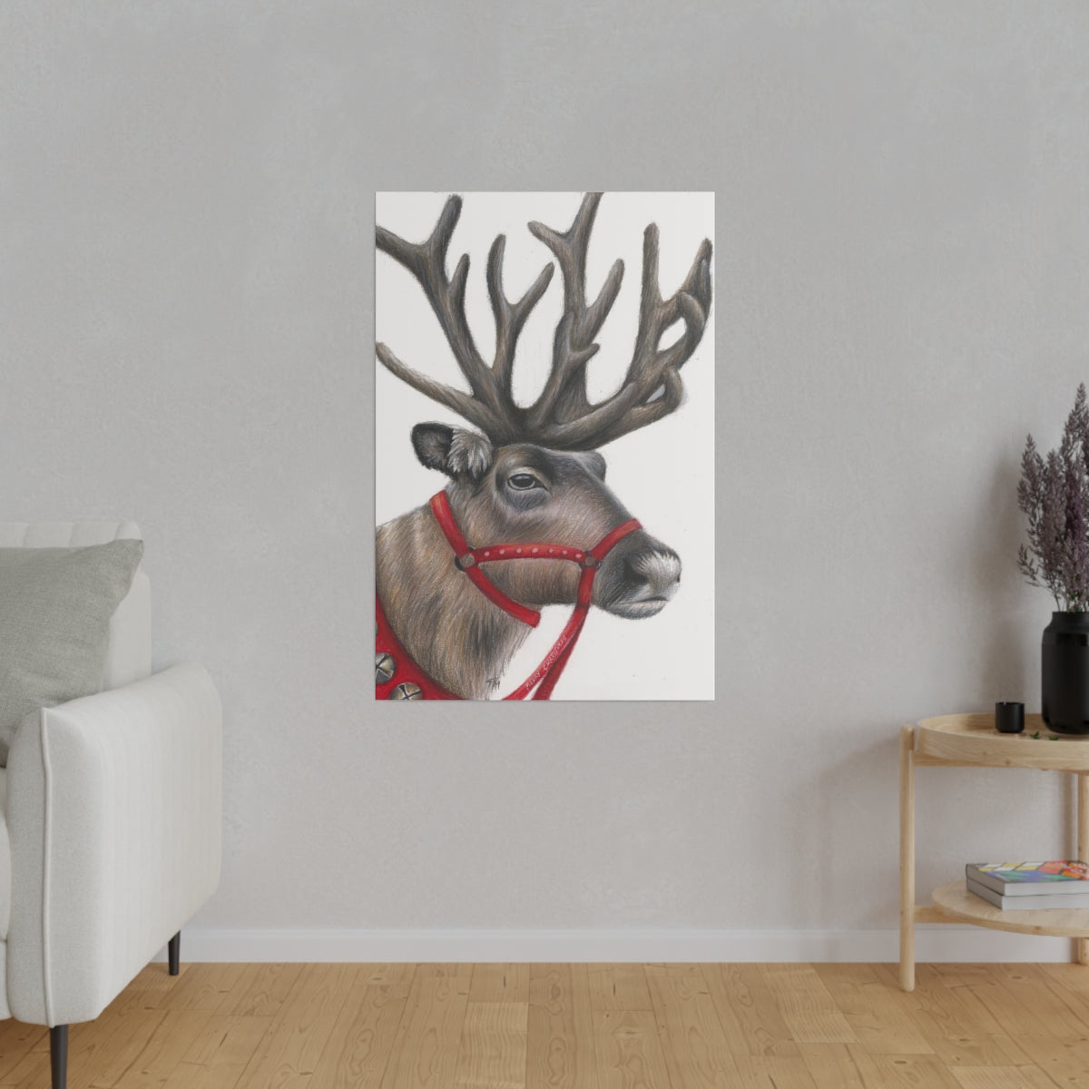 Reindeer - Canvas - Tommy Manning Art