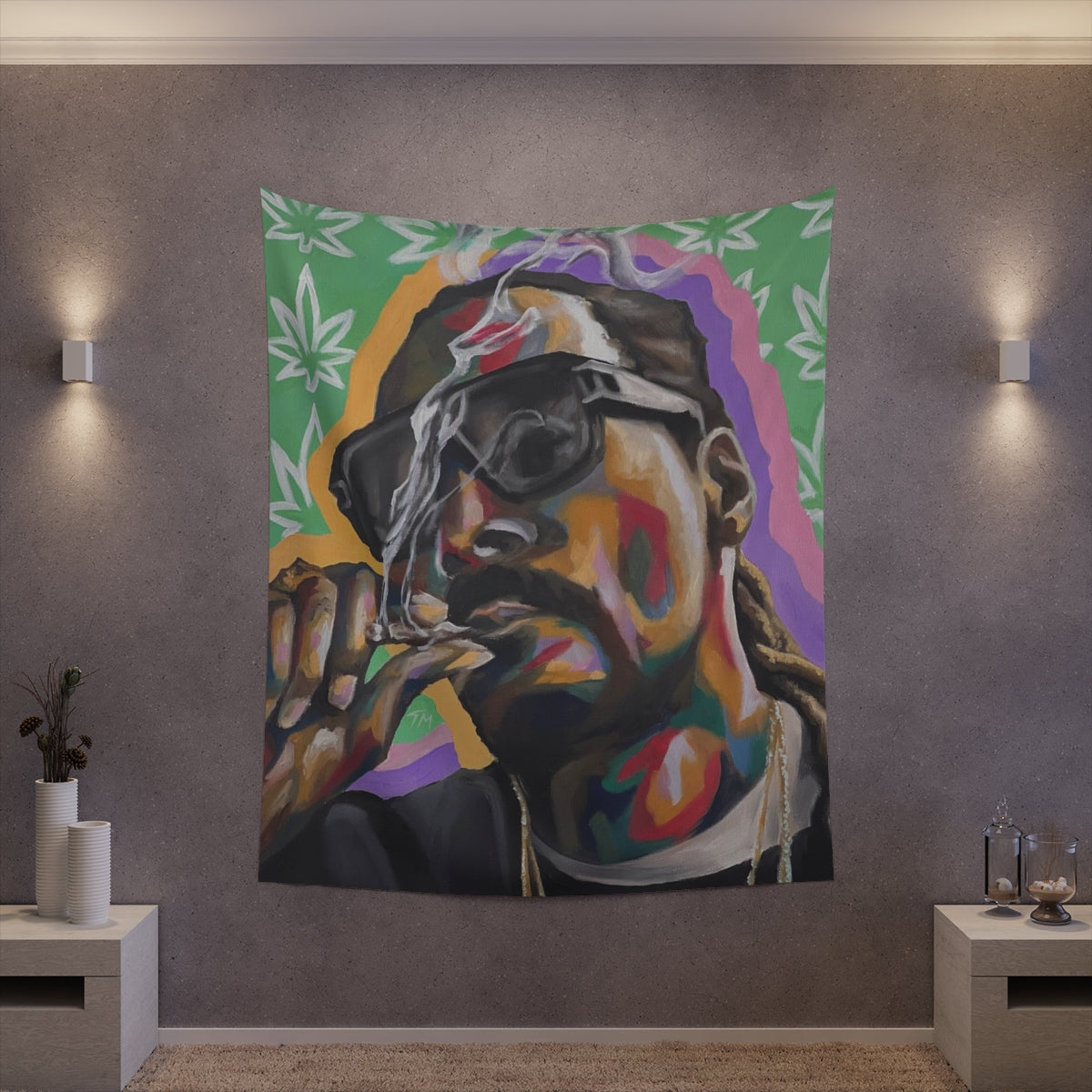 Snoop Dogg - Tapestry - Tommy Manning Art