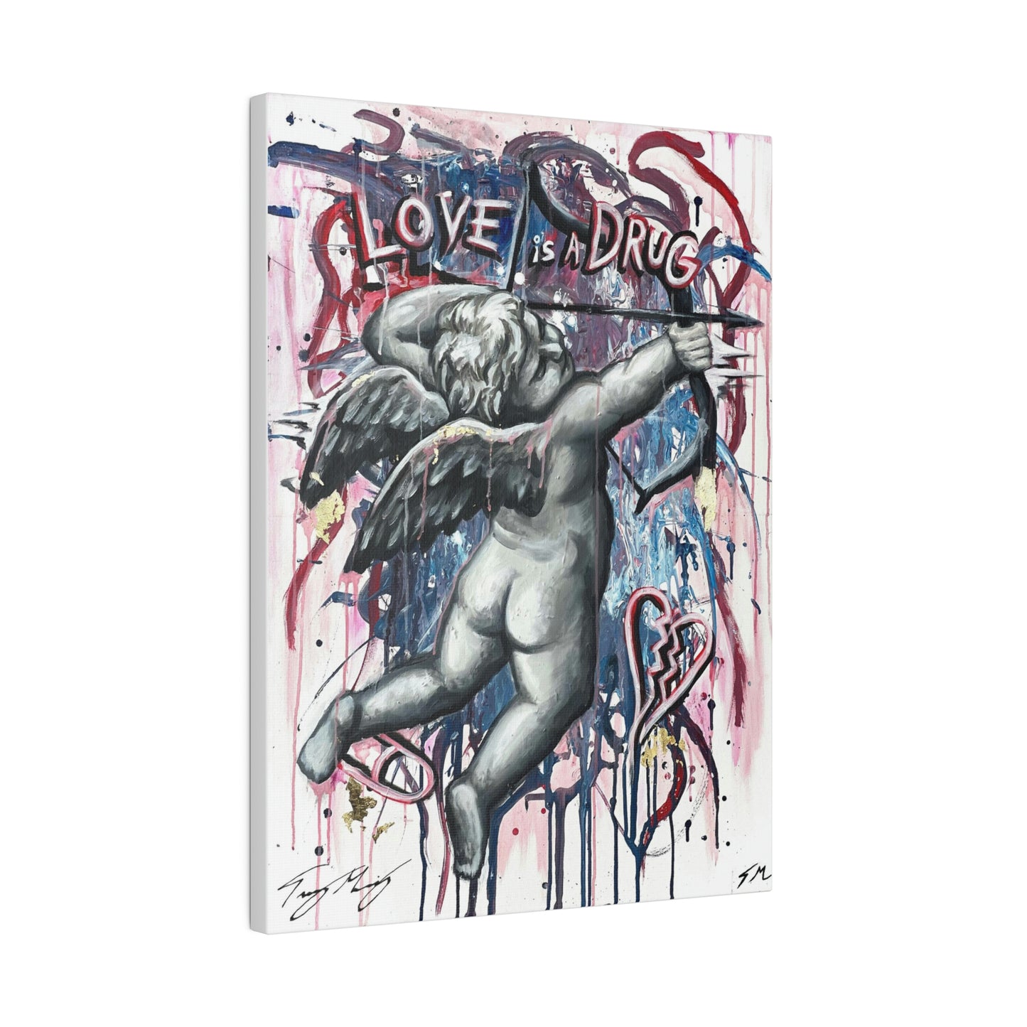 Love Is A Drug - Canvas
