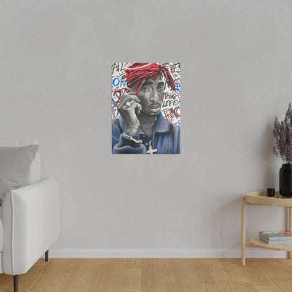 2 Pac - Canvas - Tommy Manning Art