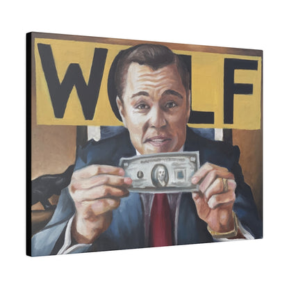 Wolf Of Wall Street - Canvas - Tommy Manning Art