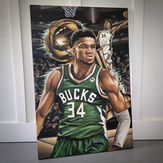 "GIXNNIS" - Original Painting - Tommy Manning Art